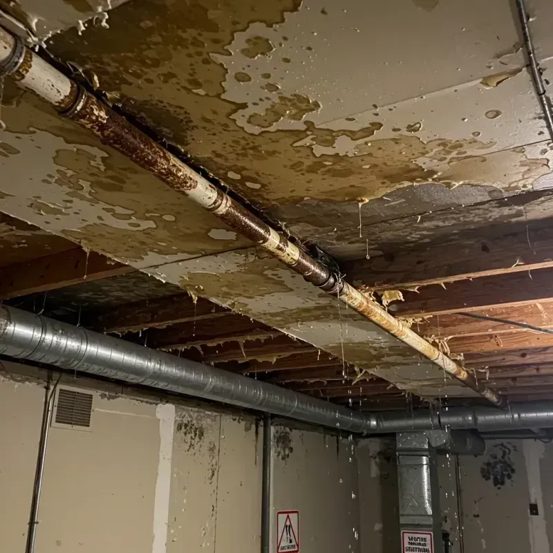 Ceiling Water Damage Repair in Uxbridge, MA